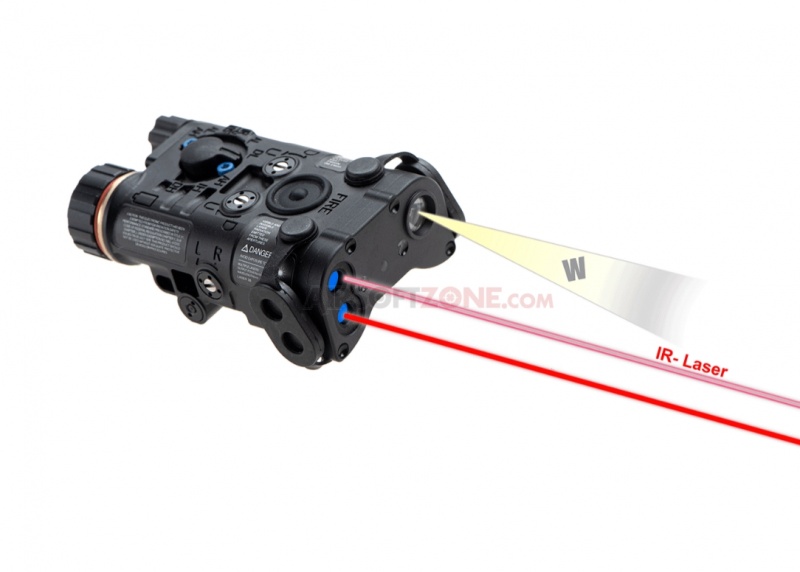 NGAL ILLUMINATOR / LASER MODULE RED + IR ALUMINIUM